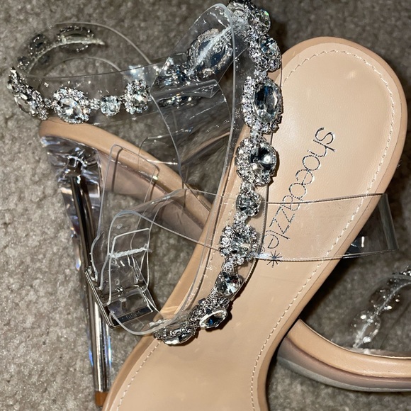 Nude Blingy Pumps Women’s sz 10 - Picture 10 of 10